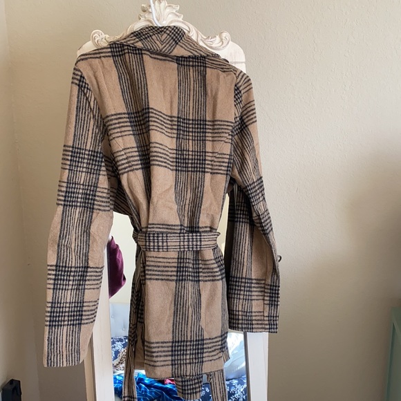 Brand New Coat with Belt - Picture 5 of 5